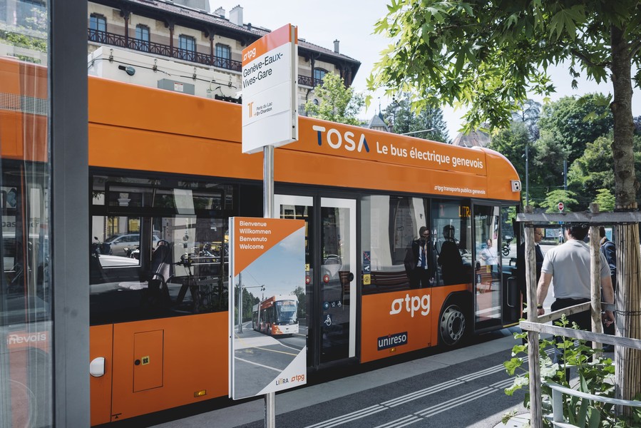 Bus TOSA des tpg